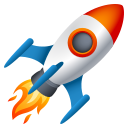 Original rocket emoji