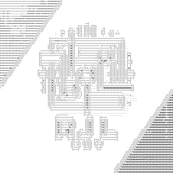 The circuit logo as black ASCII art on white
