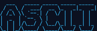 The word ASCII in the Doom FIGlet font